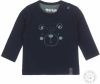 Dirkje baby longsleeve met biologisch katoen donkerblauw/grijsgroen online kopen