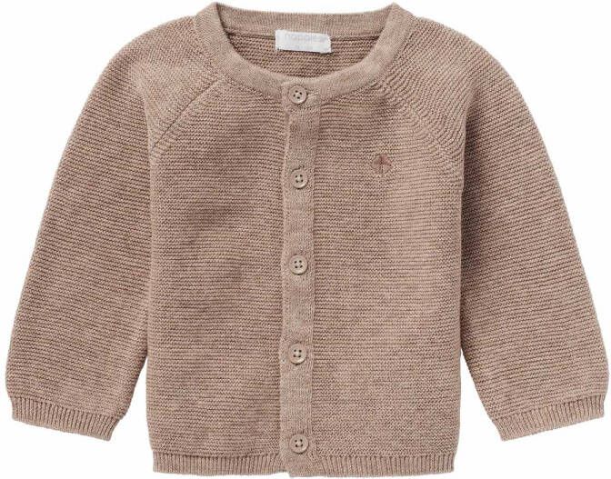 Noppies Babykleding Unisex Cardigan Knit Naga Taupe online kopen