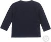 Dirkje baby longsleeve met biologisch katoen donkerblauw/grijsgroen online kopen