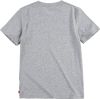 Levi's Kids T shirt Batwing met logo grijs melange online kopen