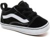 Vans Old Skool Crib Black White Baby schoenen online kopen