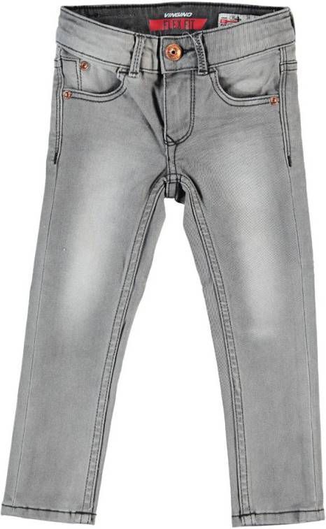 VINGINO ! Meisjes Lange Broek Maat 104 Donkergrijs Jeans online kopen