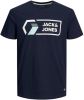 Jack & jones ! Jongens Shirt Korte Mouw -- Donkerblauw Katoen online kopen