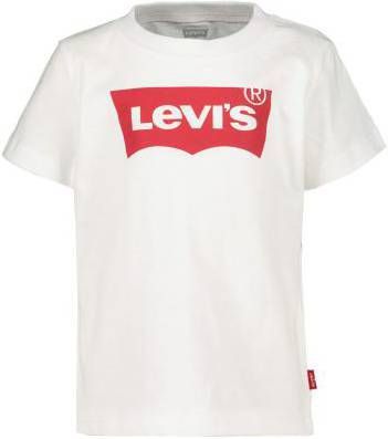 Levis ! Jongens Shirt Korte Mouw Maat 92 Wit Katoen online kopen