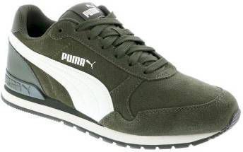 Puma ST Runner V2 SD Sneaker Jongens Groen Vindjeschoen