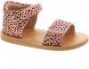 Shoesme CS22S010 B leren sandalen met dierenprint roze online kopen