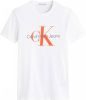 Calvin klein T shirt ronde hals Monogram Logo online kopen