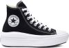 Converse Chuck Taylor All Star Move Platform Hi sneakers zwart/beige/wit online kopen