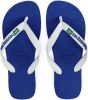 Havaianas Slippers Brasil Logo 4110850.2711.M19 Blauw / Wit maat 41/42 online kopen