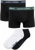 Jack & jones Pack Week, set van 2 boxers + 2 paar sokken online kopen