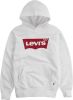 Levi's Kids Levi's Kids hoodie Batwing met logo donkerblauw/rood/wit online kopen