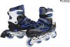 Massamarkt Inline Skates Blauw/zwart Abec7 Alu Frame Verstelbaar 34 online kopen