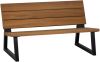 Woood Banco Outdoor Bank Hout/Metaal Naturel 78x132x82 online kopen