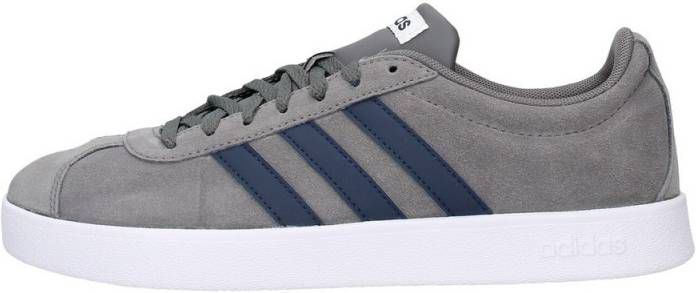 Adidas Vl court 2.0 sneakers grijs/zwart heren - Vindjeschoen.nl