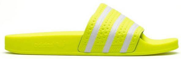 Adidas originals adilette badslippers limegroen - Vindjeschoen.nl