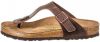 Birkenstock Slippers Mayari regular Birko Flor Nubuck Bruin online kopen