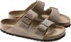 Birkenstock Arizona smalle schuifregelaars , Bruin, Heren online kopen