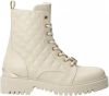 GUESS Omalae veterboots beige/off white online kopen