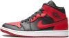 Jordan Air 1 Mid Banned 2020(Gs)sneakers , Rood, Dames online kopen