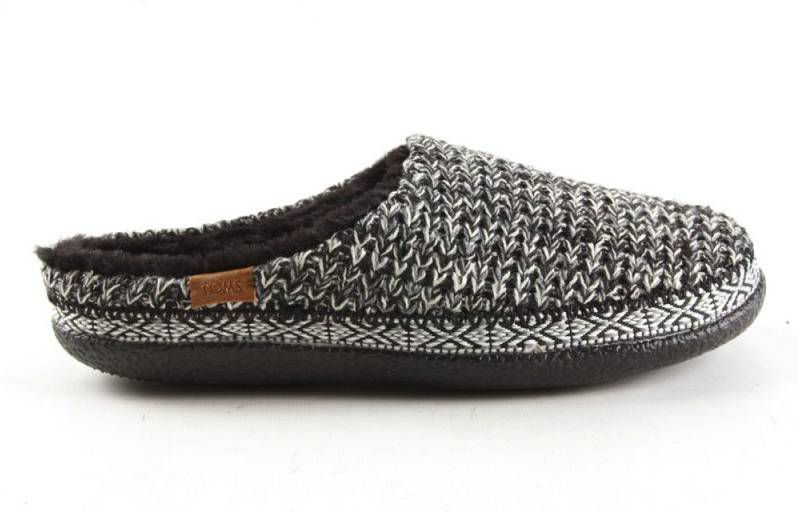 TOMS Zwart-Witte Gebreide Dames Ivy Schoenen Maat 36.5 - Vindjeschoen.nl