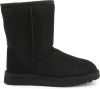 Ugg Classic II Short Boot voor Dames in Black,, Shearling online kopen