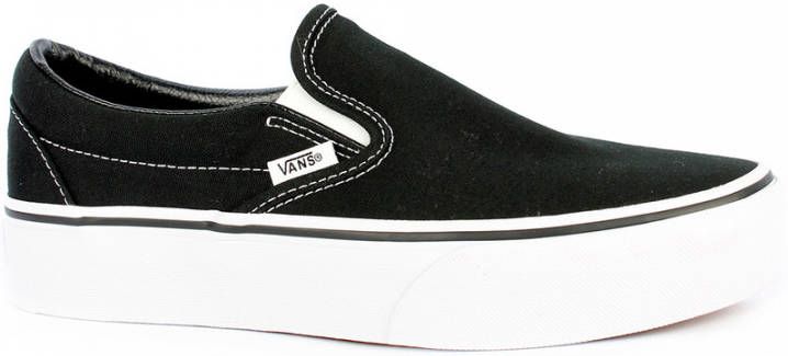 Vans UA Classic Slip On Platform Sneakers , Zwart, Dames online kopen