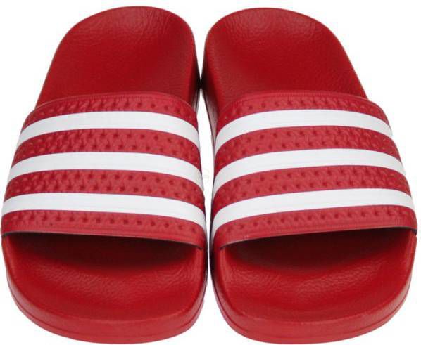 Adidas Originals Adilette Slides Heren Rood Heren - Vindjeschoen.nl
