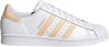 Adidas Originals Superstar sneakers wit/lichtoranje/roze online kopen