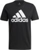 Adidas T shirt Essentials Big Logo Zwart/Wit online kopen