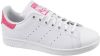 Adidas Originals Stan Smith J leren sneakers wit/roze online kopen