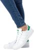 Adidas Originals Stan Smith Kinderen Cloud White/Cloud White/Green Kind online kopen