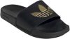 Adidas Originals Adilette Lite badslippers zwart/goud online kopen