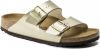 Birkenstock Slippers Arizona van glanzende birko flor, schoenwijdte smal online kopen