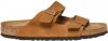 Birkenstock Arizona Soft Footbed Suede Leather Sandals , Bruin, Heren online kopen