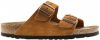 Birkenstock Arizona Soft Footbed Suede Leather Sandals , Bruin, Heren online kopen