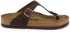 Birkenstock Slippers Mayari regular Birko Flor Nubuck Bruin online kopen