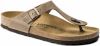 Birkenstock Slippers Mayari regular Birko Flor Nubuck Bruin online kopen