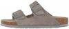 Birkenstock Arizona zachte voetbedden Suede lederen sandalen , Grijs, Heren online kopen