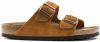 Birkenstock Arizona Soft Footbed Suede Leather Sandals , Bruin, Heren online kopen