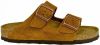 Birkenstock Arizona Soft Footbed Suede Leather Sandals , Bruin, Heren online kopen