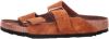 Birkenstock Arizona Soft Footbed Suede Leather Sandals , Bruin, Heren online kopen