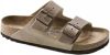 Birkenstock Arizona smalle schuifregelaars , Bruin, Heren online kopen