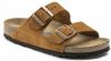 Birkenstock Arizona Soft Footbed Suede Leather Sandals , Bruin, Heren online kopen