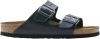 Birkenstock Arizona sfb blue narrow fettleder oiled leather online kopen