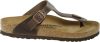 Birkenstock Slippers Mayari regular Birko Flor Nubuck Bruin online kopen