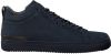 Blackstone Sg19 Navy Mid Top Sneaker , Blauw, Heren online kopen