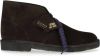 Clarks originals Desert Boot Evo Dark Brown Suede Veter boots online kopen