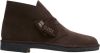 Clarks originals Desert Boot Evo Dark Brown Suede Veter boots online kopen