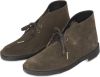 Clarks originals Desert Boot Evo Dark Brown Suede Veter boots online kopen