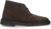 Clarks originals Desert Boot Evo Dark Brown Suede Veter boots online kopen